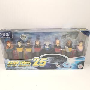 Star Trek The Next Generation 25 Pez Dispensers New In Box